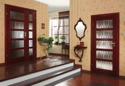Interior doors TOLEDO Solid Natural satin veneer **** Mocca