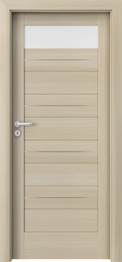 Beltéri ajtók Porta Verte HOME, C C.1 Intarzia Portaperfect 3D fólia **** Malibu Tölgy