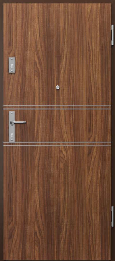 Uși de interior pentru intrare în apartament EXTREME RC4 model cu inserții 4