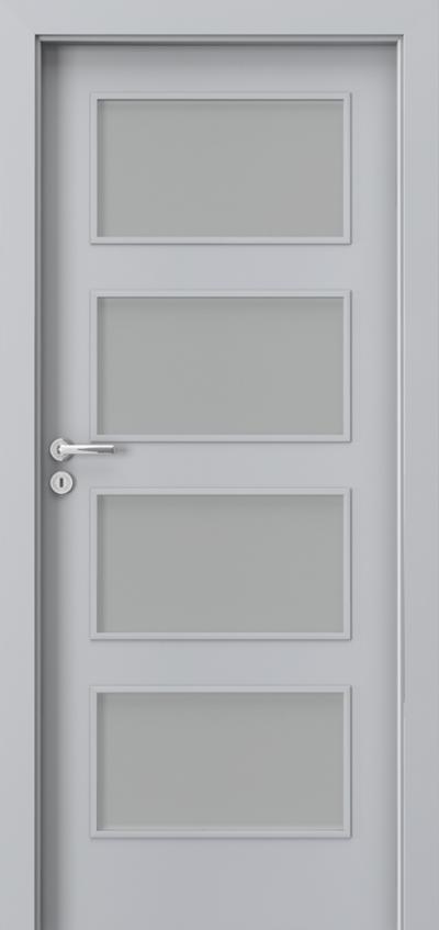 Interior doors Porta FIT H.4 CPL HQ 0.2 veneer ***** Grey Euroinvest  