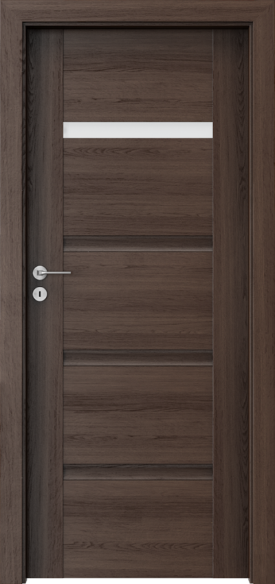 Interior doors Porta INSPIRE C.1 Portaperfect 3D veneer **** Havana Oak