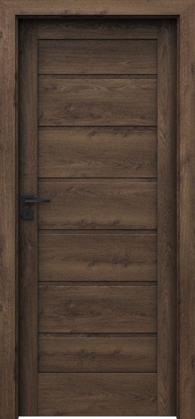 Interiérové dveře Porta Verte HOME, J J.0 Fólie Portaperfect 3D **** Dub Polední