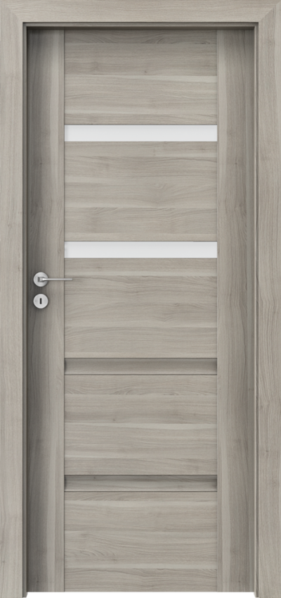 Interiérové dveře Porta INSPIRE C.2 Fólie Portasynchro 3D *** Akát Stříbrný