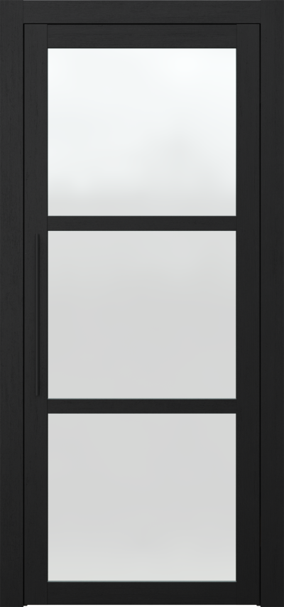 Interior doors Natura LUMIA 1 Natural select veneer **** Black