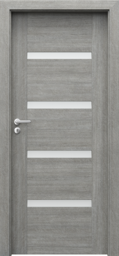 Interior doors Porta INSPIRE C.4 Portalamino veneer **** Silver Oak