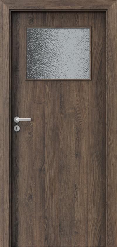 Interior doors Porta DECOR Small light Portasynchro 3D veneer *** Scarlet Oak