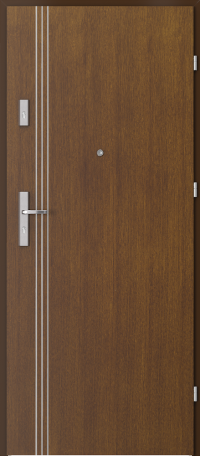 Uși de interior pentru intrare în apartament OPAL Plus inserții 3 Furnir Natural Stejar Satin **** Tabcco