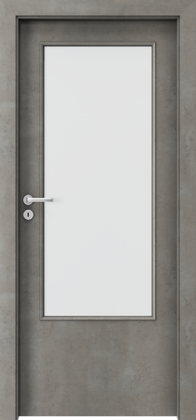 Interior doors CPL Laminated 1.3 CPL HQ 0.2 veneer ***** Concrete Light