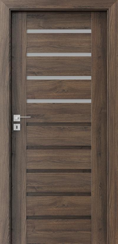 Interior doors Porta CONCEPT A.4 Portasynchro 3D veneer *** Scarlet Oak