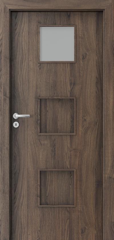 Interior doors Porta FIT C.1 Portasynchro 3D veneer *** Scarlet Oak