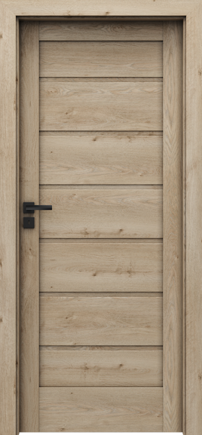 Interior doors Porta Verte HOME, J J.0 Portaperfect 3D veneer **** Classic Oak