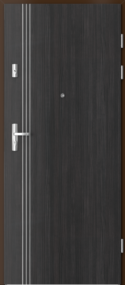 Uși de interior pentru intrare în apartament GRANIT model cu inserții 3