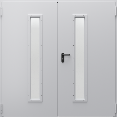 Technické dvere Steel EI 30 double  Polyesterová farba Premium ***** Šedá