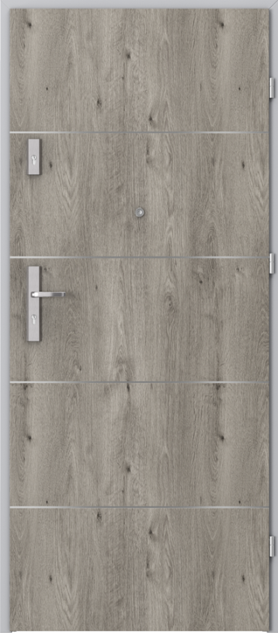 Interior entrance doors OPAL Plus Marquetry 6 Portaperfect 3D veneer **** Siberian Oak