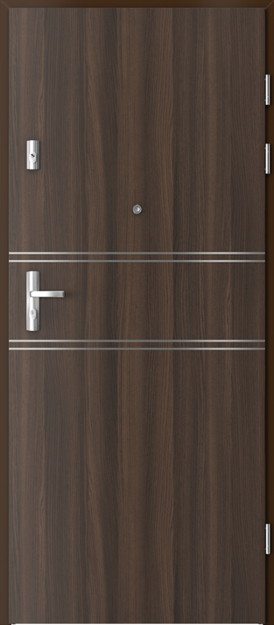 Uși de interior pentru intrare în apartament GRANIT model cu inserții 4