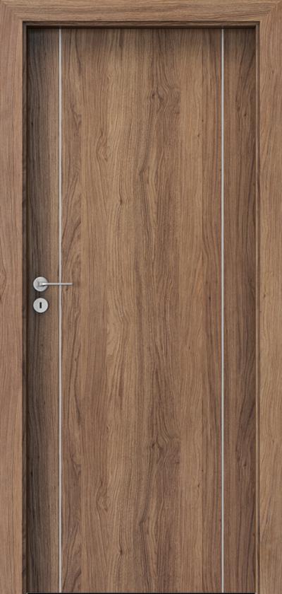Interior doors Porta LINE A.1 Portaperfect 3D veneer **** Oak California