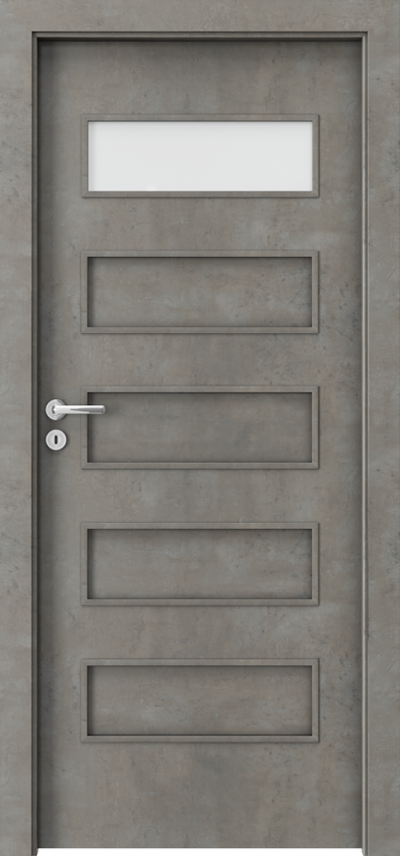 Interior doors Porta FIT G.1 CPL HQ 0.2 veneer ***** Concrete Light