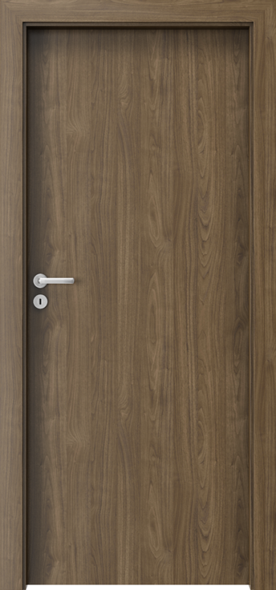 Interior doors CPL Laminated 1.1 CPL HQ 0.2 veneer ***** Natural walnut (matt)