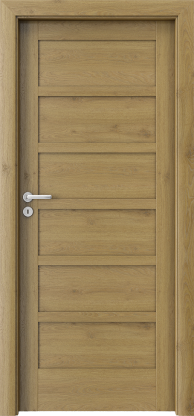 Beltéri ajtók Porta Verte HOME, A A.0 Portaperfect 3D fólia **** Természetes Tölgy