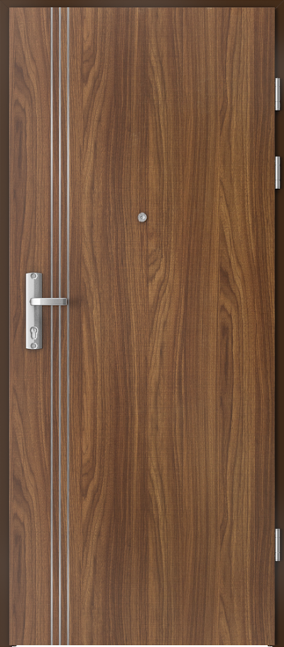 Uși de interior pentru intrare în apartament EXTREME RC3 model cu inserții 3
