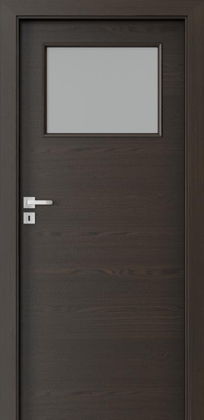 Interiérové dvere Natura CLASSIC 7.2 Prírodná dýha Select **** Orech Tmavý
