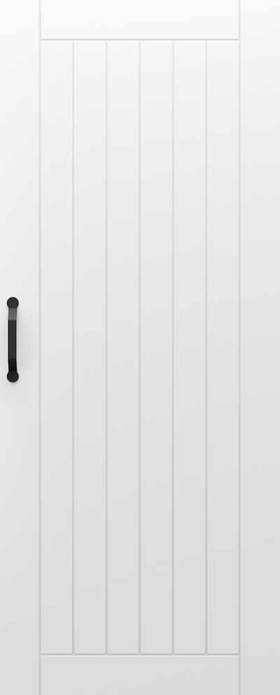 Folding, sliding doors BLACK model 5 Premium varnish **** White Premium