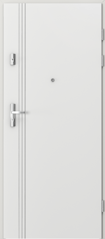 Interior entrance doors GRANITE Marquetry 3 CPL HQ 0.2 veneer ***** White