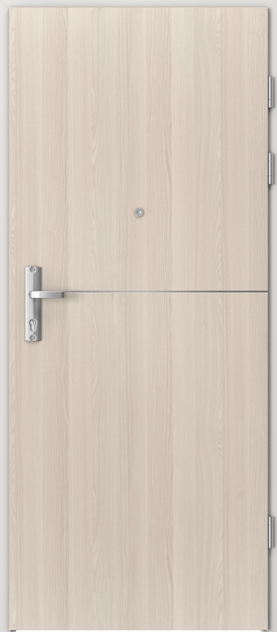Uși de interior pentru intrare în apartament EXTREME RC3 model cu inserții 7
