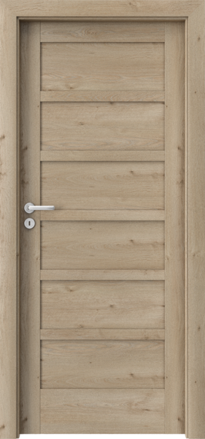 Beltéri ajtók Porta Verte HOME, A A.0 Portaperfect 3D fólia **** Klasszikus Tölgy