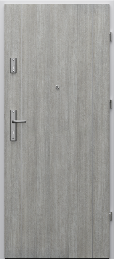 Uși de interior pentru intrare în apartament OPAL Plus inserții 1 Portalamino**** Stejar Argintiu