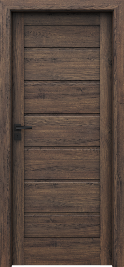 Interior doors Porta Verte HOME, J J.0 Portasynchro 3D veneer *** Scarlet Oak