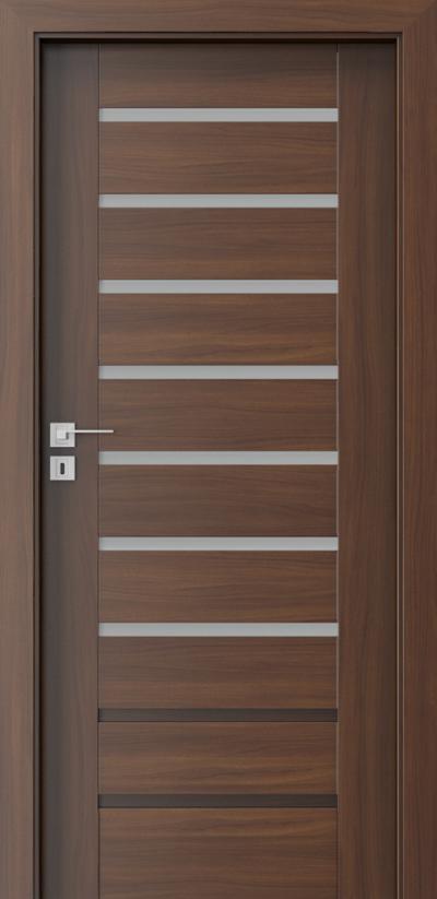 Interior doors Porta CONCEPT A.7 Portadur veneer **** Walnut 4