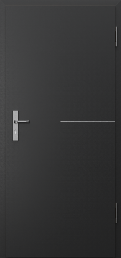 Technical doors INNOVO 37 dB  CPL HQ 0.2 veneer ***** Black