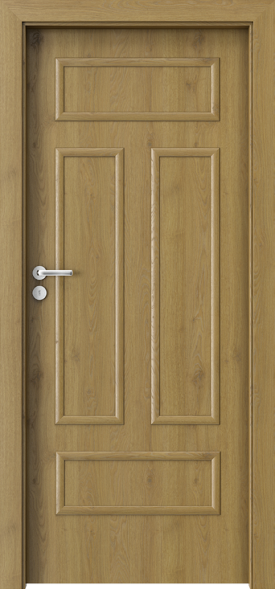 Beltéri ajtók Porta GRANDDECO 2.1 Portaperfect 3D fólia **** Természetes Tölgy