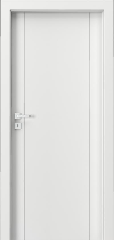 Interiérové dvere Porta VECTOR A UV Lak Premium **** Biela Premium