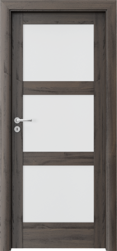 Interior doors Porta Verte HOME, N N.3 Portasynchro 3D veneer *** Dark Oak