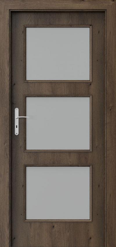 Interiérové dveře Porta NOVA 4.4 Fólie Portaperfect 3D **** Dub Polední