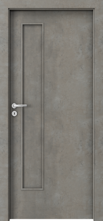 Interior doors Porta FIT I.0 CPL HQ 0.2 veneer ***** Concrete Light