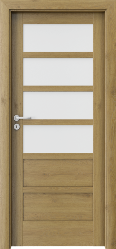 Beltéri ajtók Porta Verte HOME, A A.4 Portaperfect 3D fólia **** Természetes Tölgy