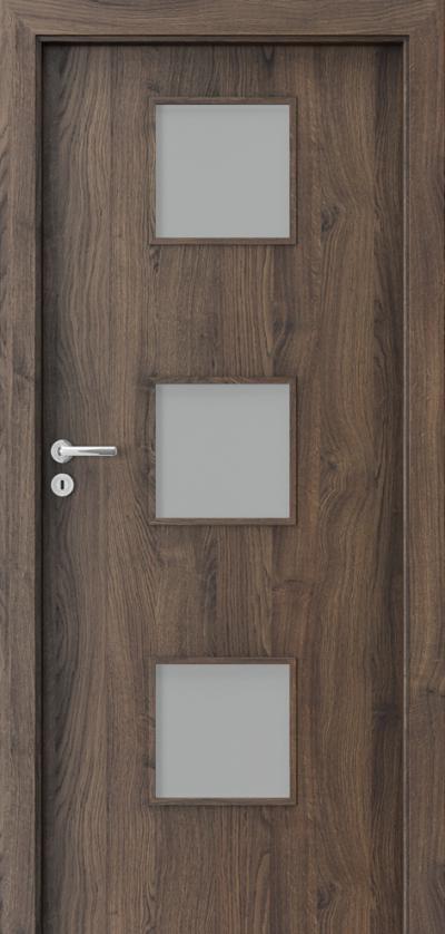 Interior doors Porta FIT C.3 Portasynchro 3D veneer *** Scarlet Oak
