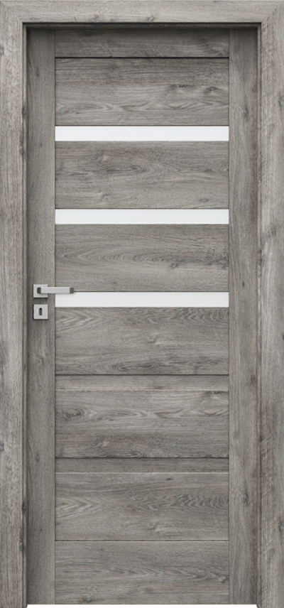 Interior doors Porta Verte HOME, H H.3 Portaperfect 3D veneer **** Siberian Oak