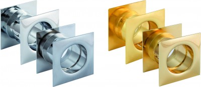 Accessories Ventilation holes Metal square ventilation METAL Silver  