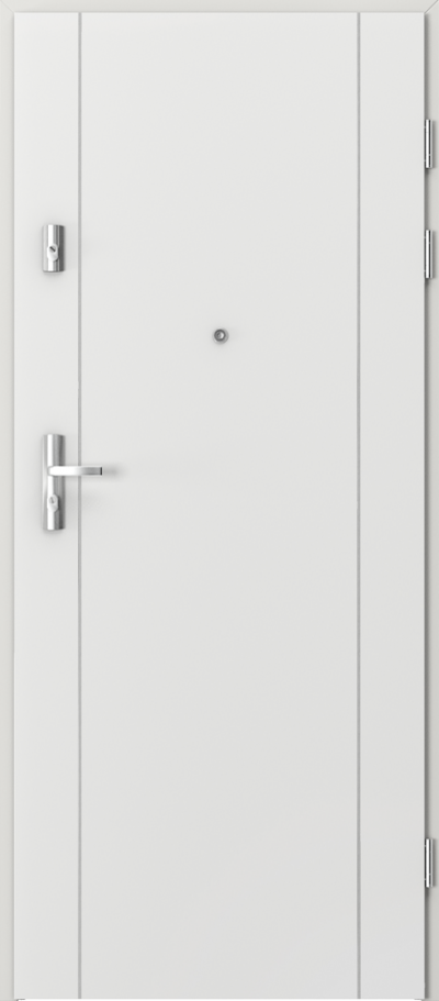 Uși de interior pentru intrare în apartament QUARTZ inserții 1 Finisaj CPL HQ 0.2 ***** Alb
