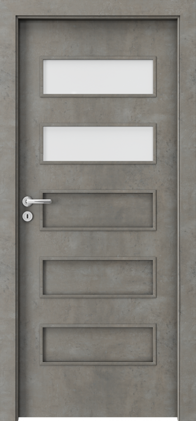 Interior doors Porta FIT G.2 CPL HQ 0.2 veneer ***** Concrete Light