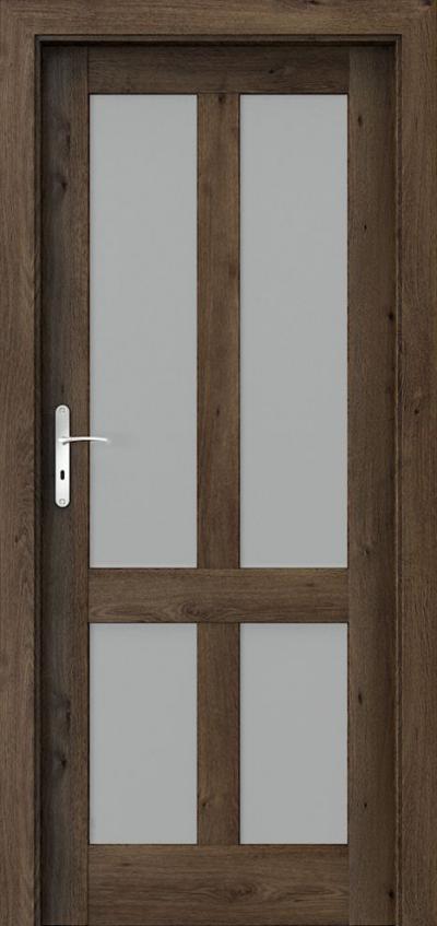 Beltéri ajtók Porta HARMONY A.2 Portaperfect 3D fólia **** Déli Tölgy