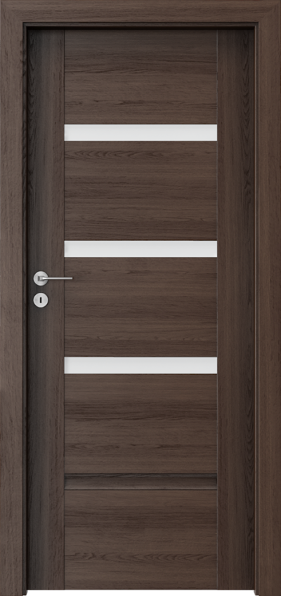 Interior doors Porta INSPIRE C.3 Portaperfect 3D veneer **** Havana Oak
