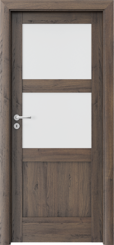 Interior doors Porta Verte HOME, N N.2 Portasynchro 3D veneer *** Scarlet Oak