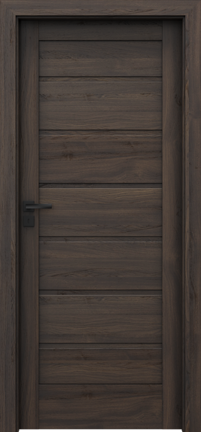 Interiérové dveře Porta Verte HOME, J J.0 Fólie Portasynchro 3D *** Dub Tmavý