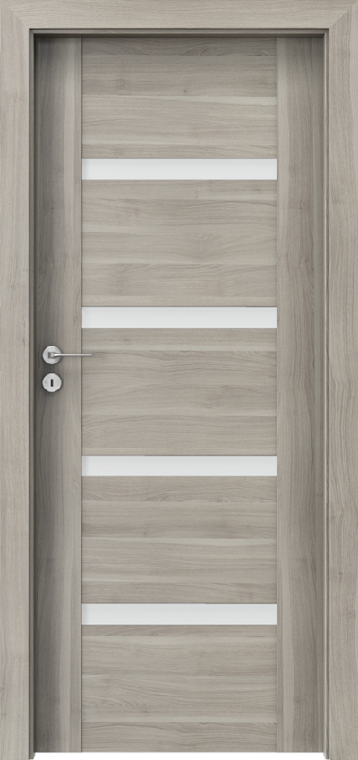 Interior doors Porta INSPIRE C.4 Portasynchro 3D veneer *** Silver Acacia