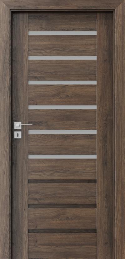Interior doors Porta CONCEPT A.6 Portasynchro 3D veneer *** Scarlet Oak